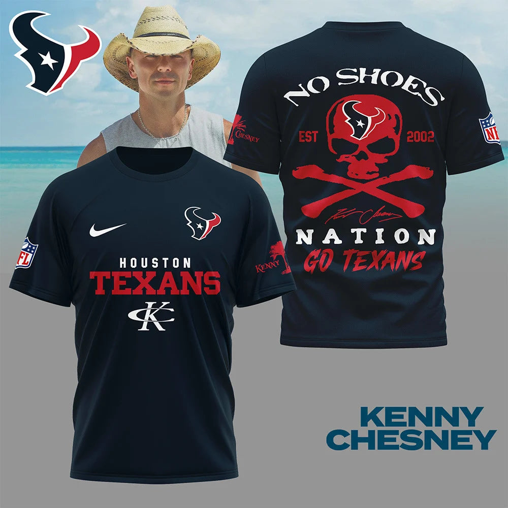 LIMITED EDITION - NEW CUSTOMIZED NFL15 HTT HOUSTON TEXANS T-SHIRT | MULTIPLE COLORS AVAILABLE