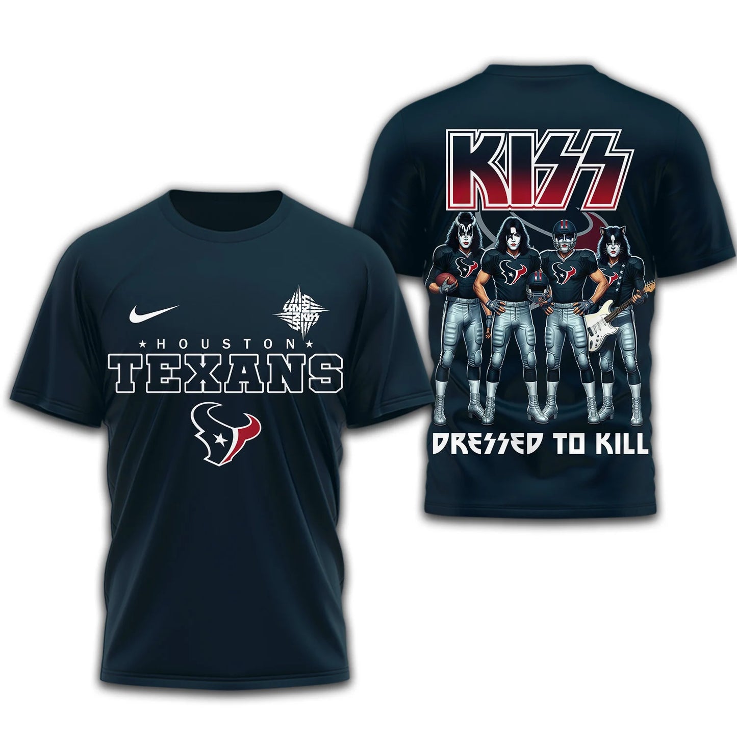LIMITED EDITION - NEW CUSTOMIZED NFL15 HTT HOUSTON TEXANS T-SHIRT | MULTIPLE COLORS AVAILABLE