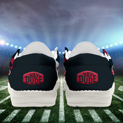 LIMITED EDITION - NEW CUSTOMIZED NFL15 HTT HOUSTON TEXANS LOAFER SHOES
