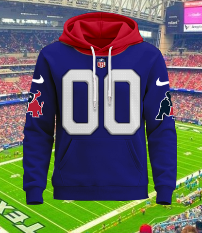 LIMITED EDITION - NEW CUSTOMIZED NFL15 HTT HOUSTON TEXANS UNISEX T-SHIRT, POLO, HOODIE & JACKETS