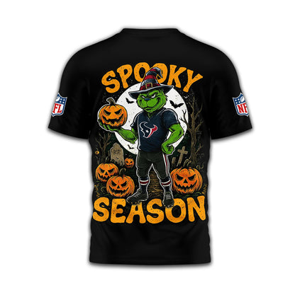 LIMITED EDITION - NEW CUSTOMIZED NFL15 HTT HOUSTON TEXANS x SPOOKY SEASON T-SHIRT, HOODIE, ZIP HOODIE