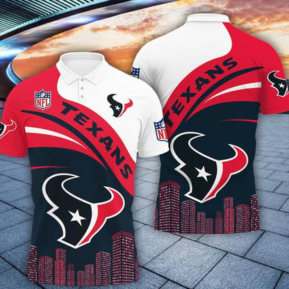 LIMITED EDITION - NEW CUSTOMIZED NFL15 HTT HOUSTON TEXANS UNISEX T-SHIRT, POLO, HOODIE & JACKETS