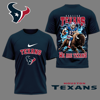 LIMITED EDITION - NEW CUSTOMIZED NFL15 HTT HOUSTON TEXANS NATION GEAR 3D SHIRT