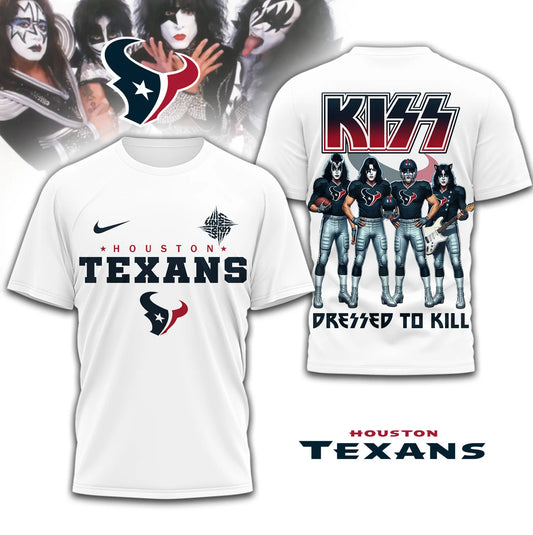 LIMITED EDITION - NEW CUSTOMIZED NFL15 HTT HOUSTON TEXANS T-SHIRT | MULTIPLE COLORS AVAILABLE