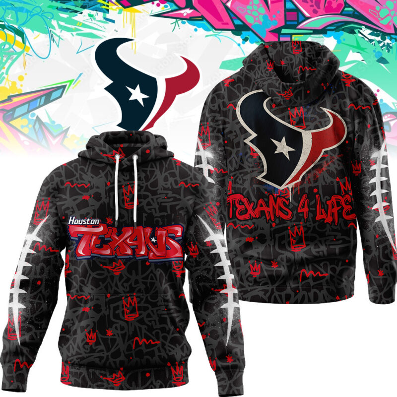 LIMITED EDITION - NEW CUSTOMIZED NFL15 HTT HOUSTON TEXANS UNISEX T-SHIRT, POLO, HOODIE & JACKETS