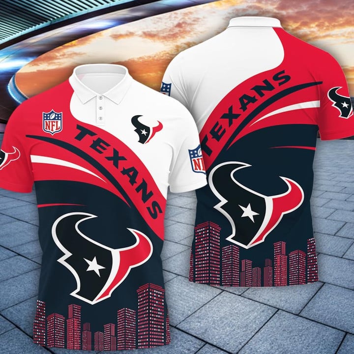 LIMITED EDITION - NEW CUSTOMIZED NFL15 HTT HOUSTON TEXANS UNISEX T-SHIRT, POLO, HOODIE & JACKETS