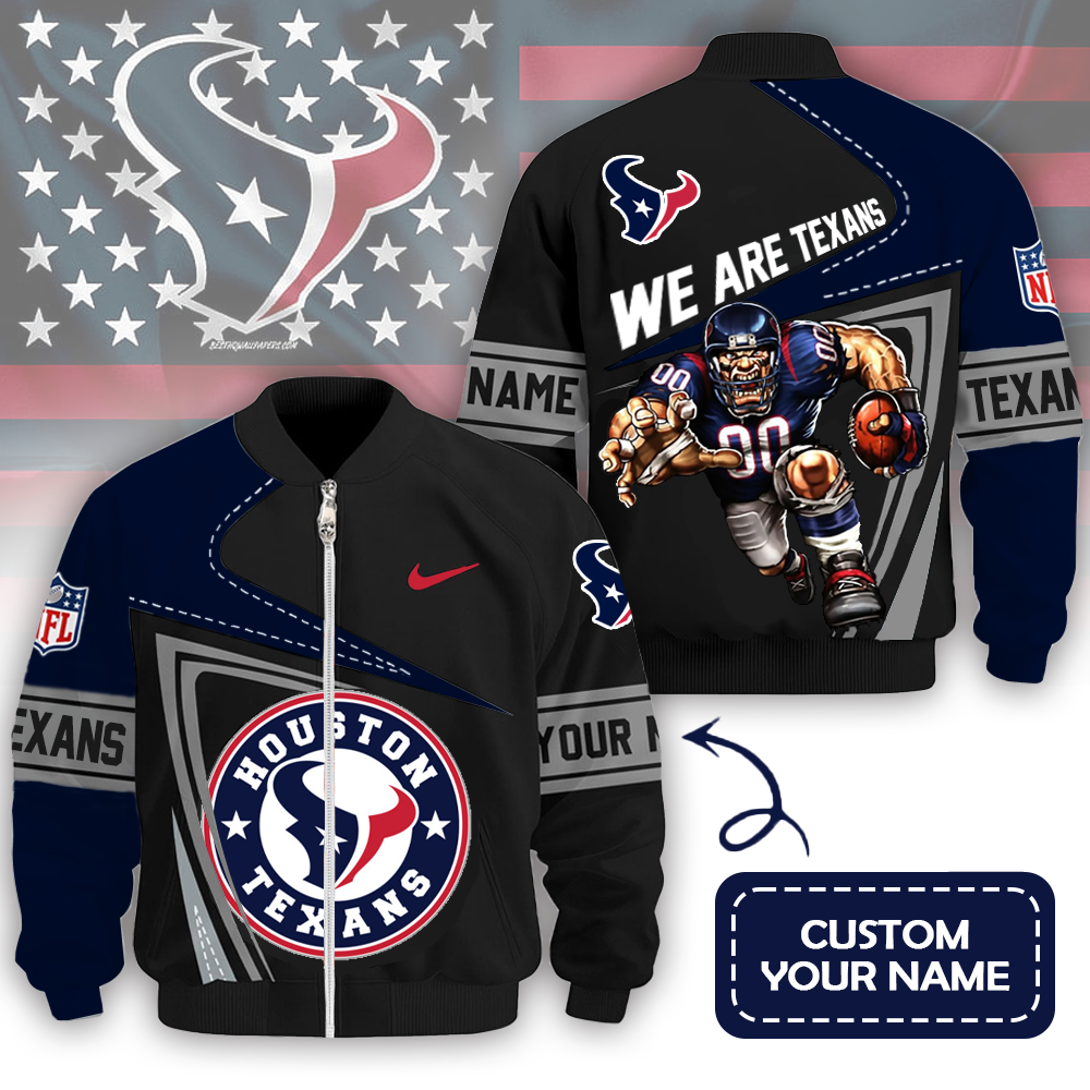 LIMITED EDITION - NEW CUSTOMIZED NFL15 HTT HOUSTON TEXANS UNISEX T-SHIRT, POLO, HOODIE & JACKETS