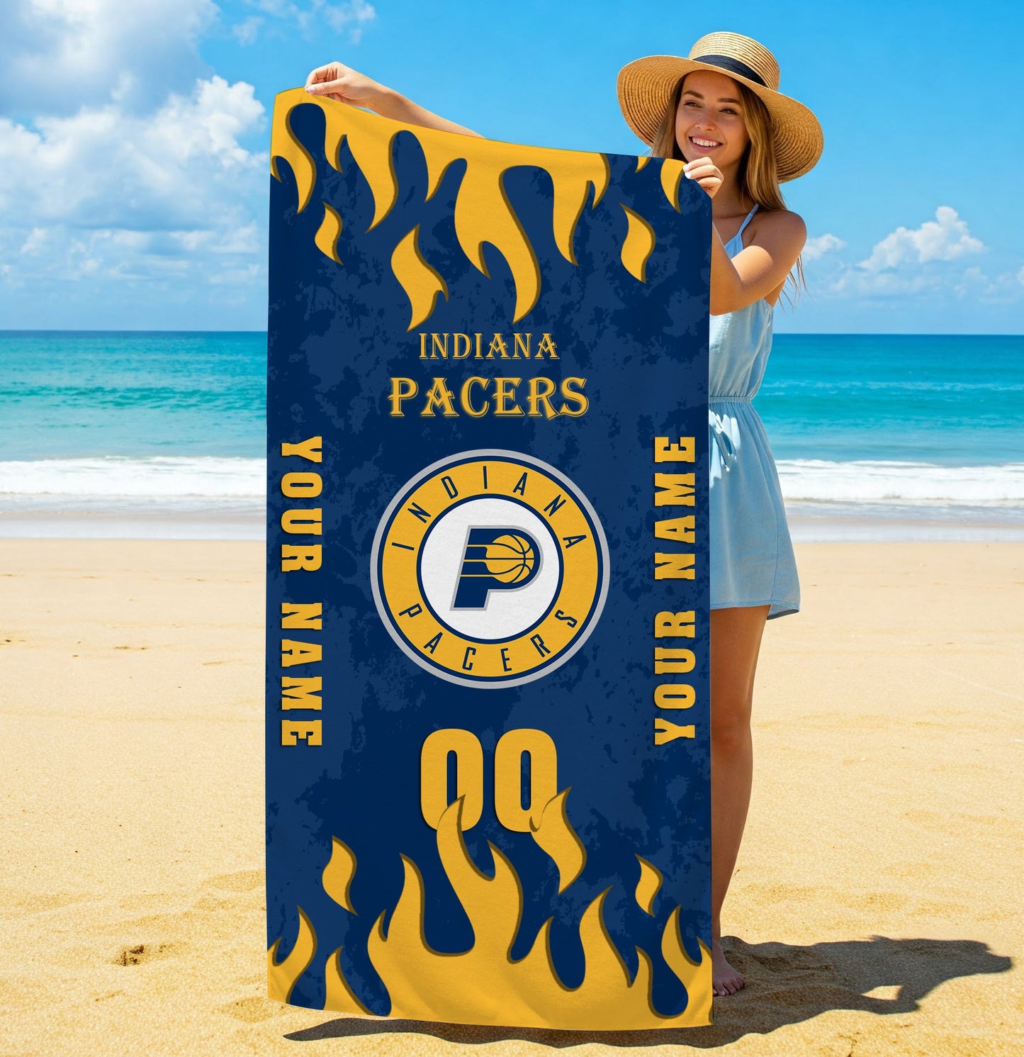 NBA Personalized Beach & Bath Towel (Kids & Adults Size)