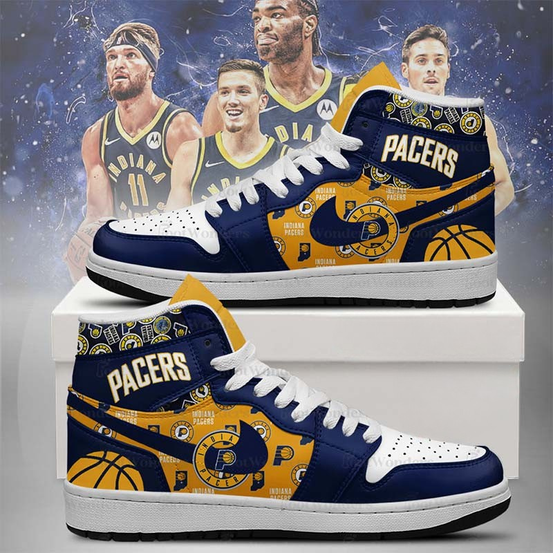 [HOT DEAL] NEW CUSTOMIZED NBA06 IPA INDIANA PACERS AIR JORDAN SNEAKERS