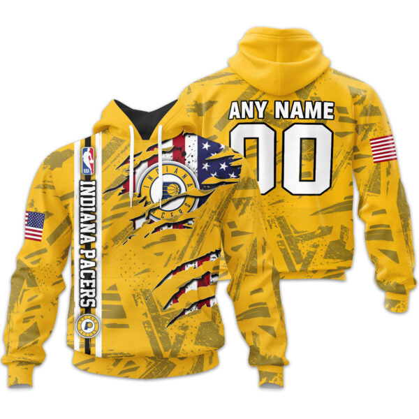 LIMITED EDITION - NEW CUSTOMIZED NBA06 IPA INDIANA PACERS UNISEX T-SHIRT, POLO, HOODIE & JACKETS