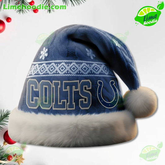 LIMITED EDITION - NEW CUSTOMIZED NFL17 IDC INDIANAPOLIS COLTS CHRISTMAS HAT