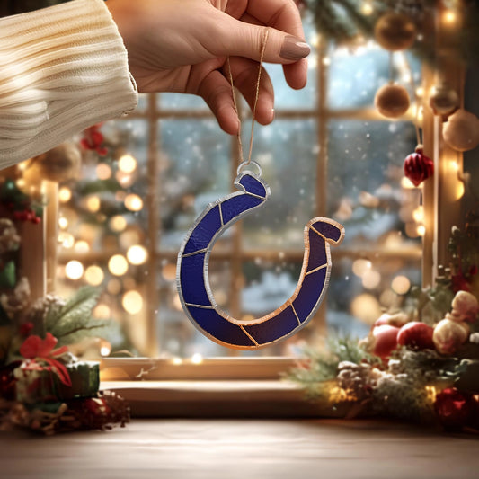LIMITED EDITION - NEW CUSTOMIZED NFL17 IDC INDIANAPOLIS COLTS ACRYLIC ORNAMENT
