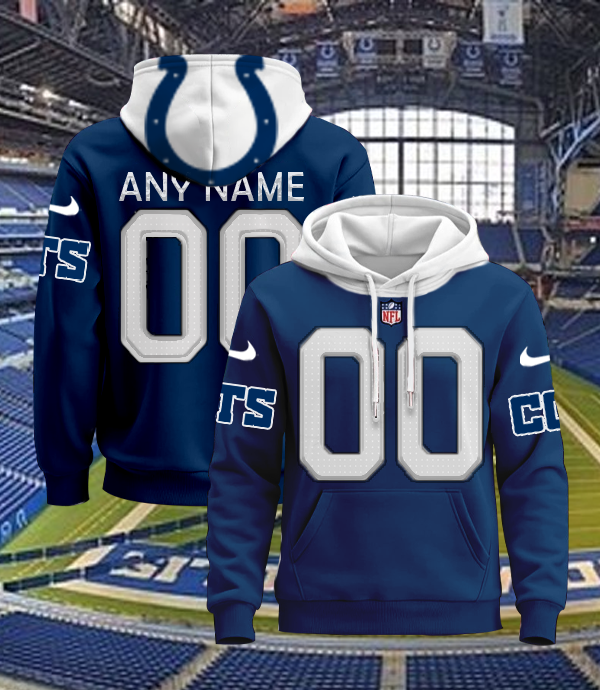 LIMITED EDITION - NEW CUSTOMIZED NFL17 IDC INDIANAPOLIS COLTS UNISEX T-SHIRT, POLO, HOODIE & JACKETS