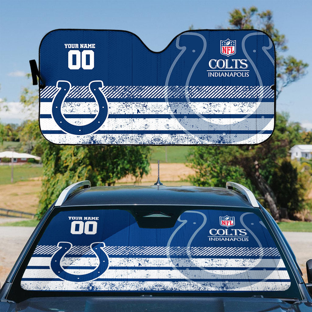 LIMITED EDITION - NEW CUSTOMIZED NFL30 JSJ JACKSONVILLE JAGUARS AUTO WINDSHIELD SHADE