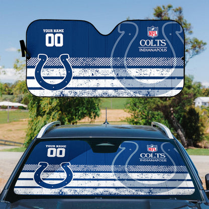 LIMITED EDITION - NEW CUSTOMIZED NFL30 JSJ JACKSONVILLE JAGUARS AUTO WINDSHIELD SHADE