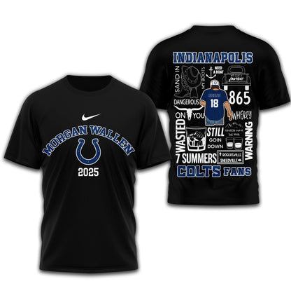 LIMITED EDITION - NEW CUSTOMIZED NFL17 IDC INDIANAPOLIS COLTS T-SHIRT | MULTIPLE COLORS AVAILABLE