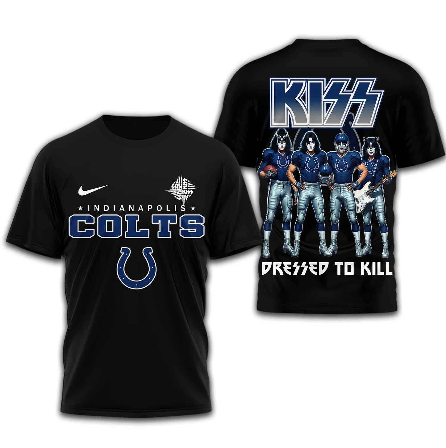 LIMITED EDITION - NEW CUSTOMIZED NFL17 IDC INDIANAPOLIS COLTS T-SHIRT | MULTIPLE COLORS AVAILABLE