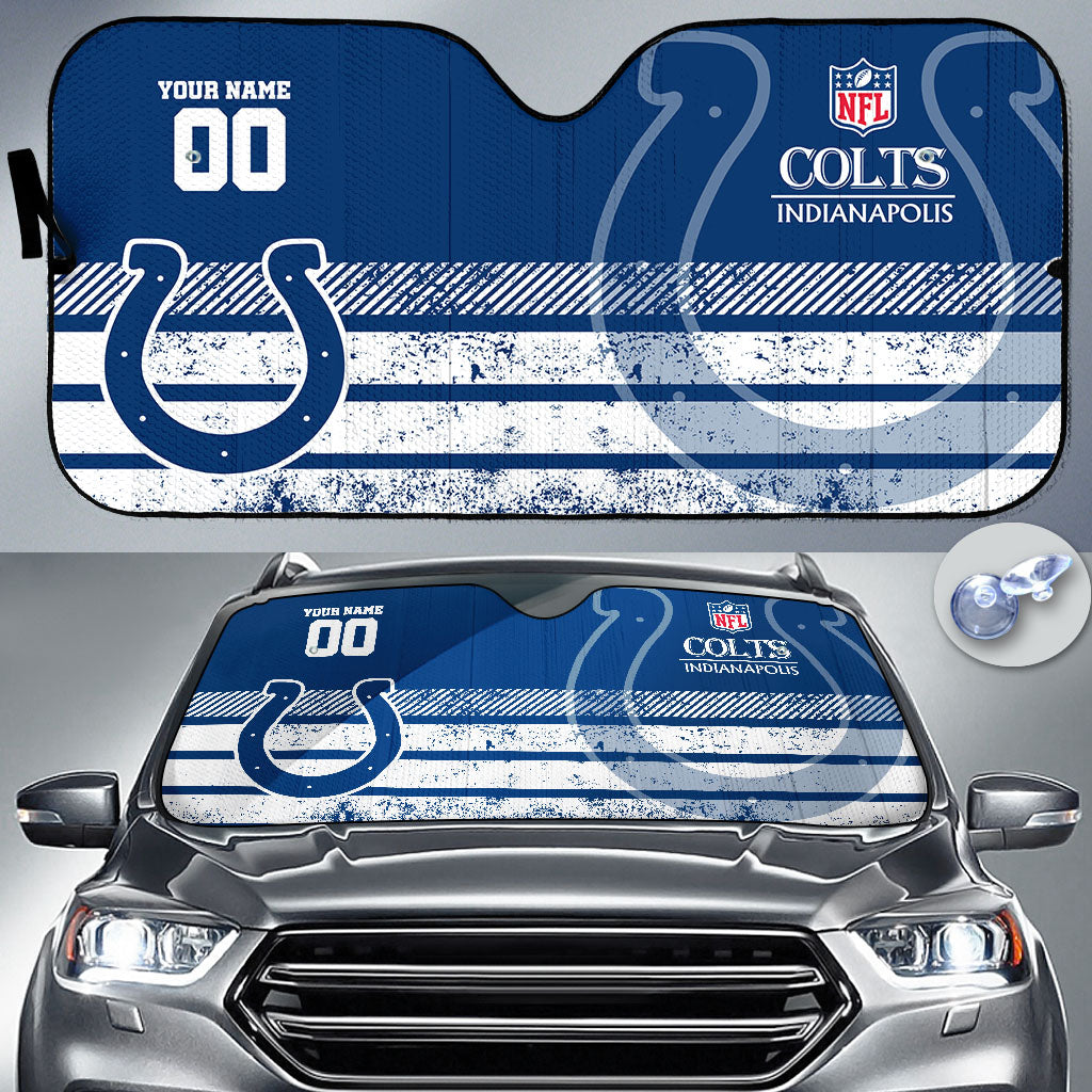 LIMITED EDITION - NEW CUSTOMIZED NFL30 JSJ JACKSONVILLE JAGUARS AUTO WINDSHIELD SHADE