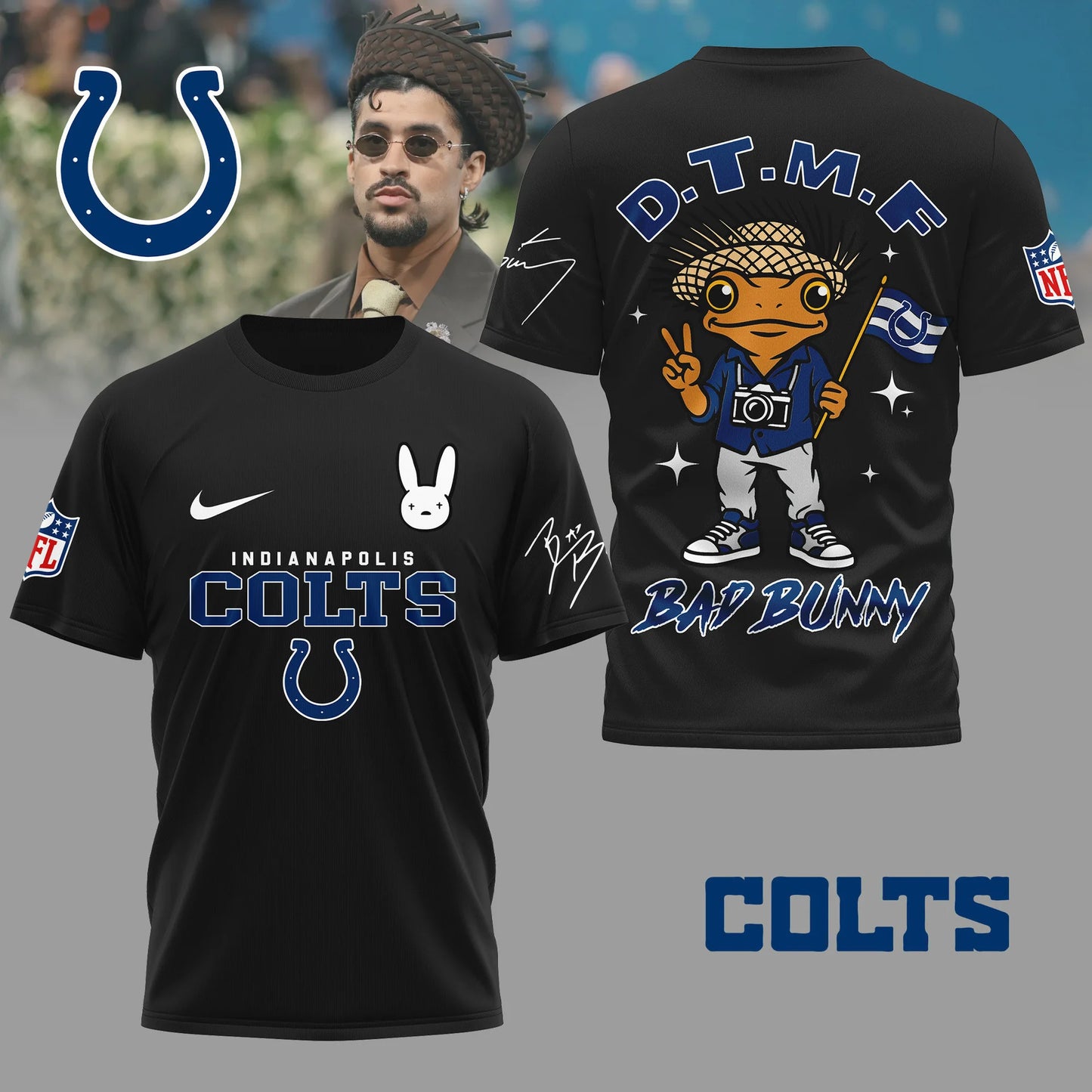 LIMITED EDITION - NEW CUSTOMIZED NFL17 IDC INDIANAPOLIS COLTS T-SHIRT, HOODIE, ZIP HOODIE