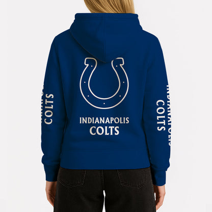 LIMITED EDITION - NEW CUSTOMIZED NFL17 IDC INDIANAPOLIS COLTS UNISEX HOODIE