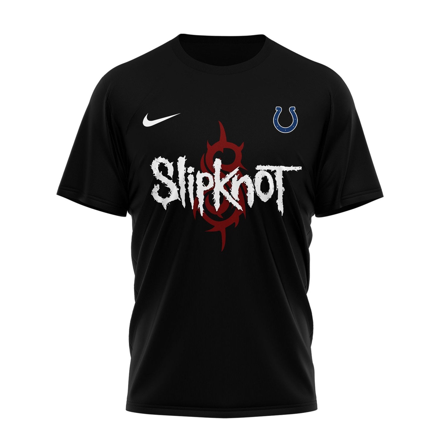 LIMITED EDITION - NEW CUSTOMIZED NFL17 IDC INDIANAPOLIS COLTS SLIPKNOT 3D SHIRT