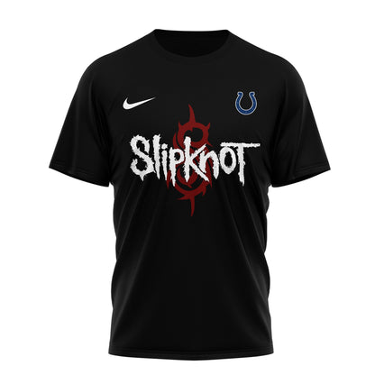 LIMITED EDITION - NEW CUSTOMIZED NFL17 IDC INDIANAPOLIS COLTS SLIPKNOT 3D SHIRT