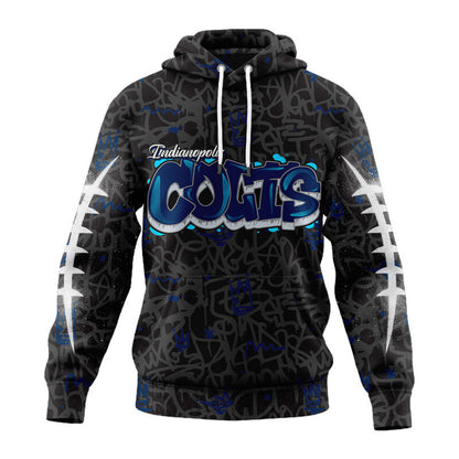 LIMITED EDITION - NEW CUSTOMIZED NFL17 IDC INDIANAPOLIS COLTS UNISEX T-SHIRT, POLO, HOODIE & JACKETS