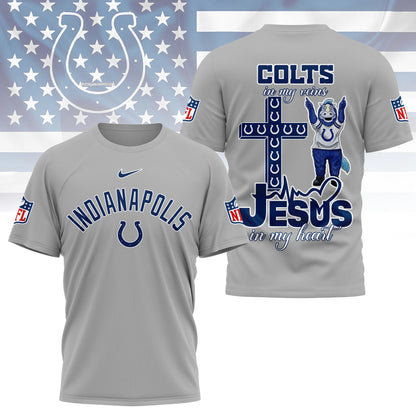 LIMITED EDITION - NEW CUSTOMIZED NFL17 IDC INDIANAPOLIS COLTS T-SHIRT | MULTIPLE COLORS AVAILABLE