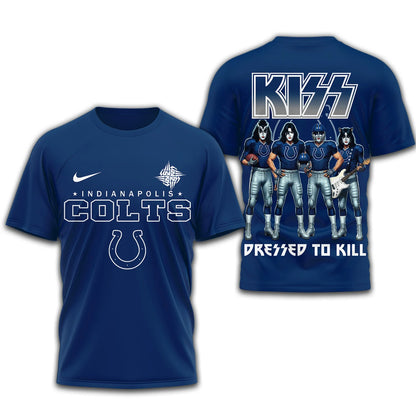 LIMITED EDITION - NEW CUSTOMIZED NFL17 IDC INDIANAPOLIS COLTS T-SHIRT | MULTIPLE COLORS AVAILABLE