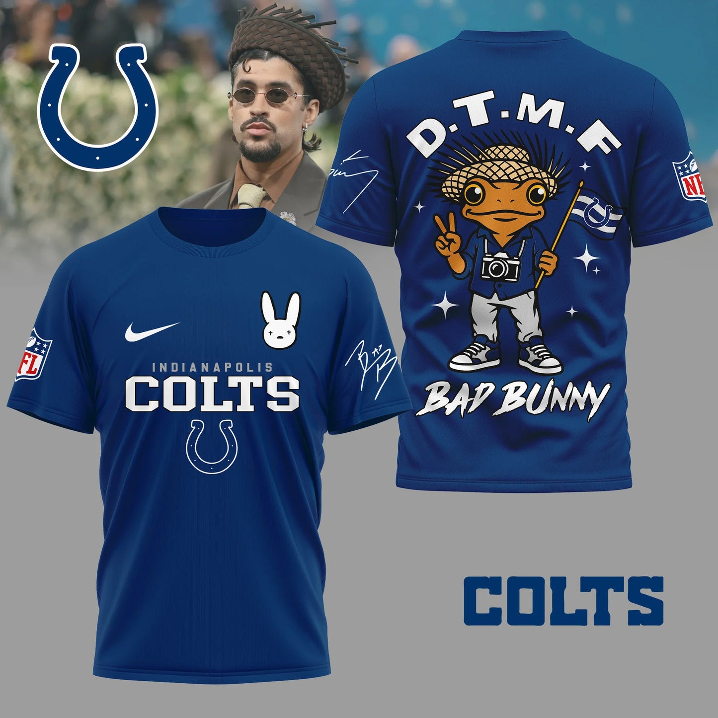 LIMITED EDITION - NEW CUSTOMIZED NFL17 IDC INDIANAPOLIS COLTS T-SHIRT, HOODIE, ZIP HOODIE