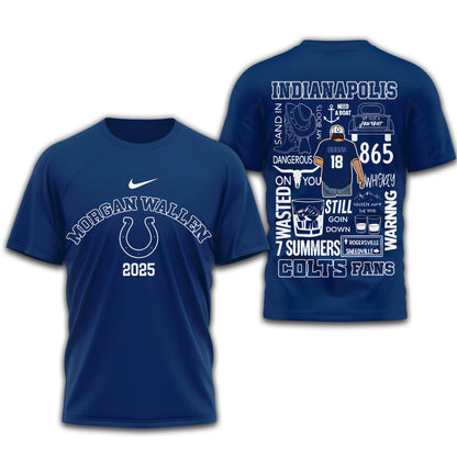 LIMITED EDITION - NEW CUSTOMIZED NFL17 IDC INDIANAPOLIS COLTS T-SHIRT | MULTIPLE COLORS AVAILABLE