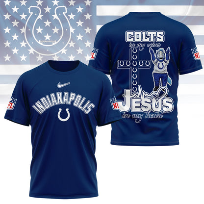 LIMITED EDITION - NEW CUSTOMIZED NFL17 IDC INDIANAPOLIS COLTS T-SHIRT | MULTIPLE COLORS AVAILABLE