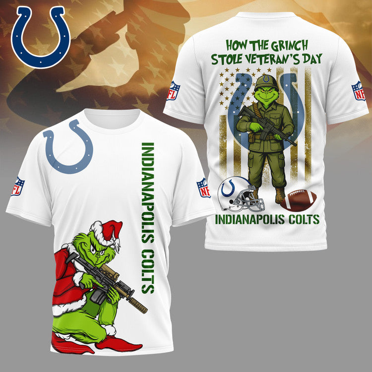 LIMITED EDITION - NEW CUSTOMIZED NFL17 IDC INDIANAPOLIS COLTS 3D SHIRT