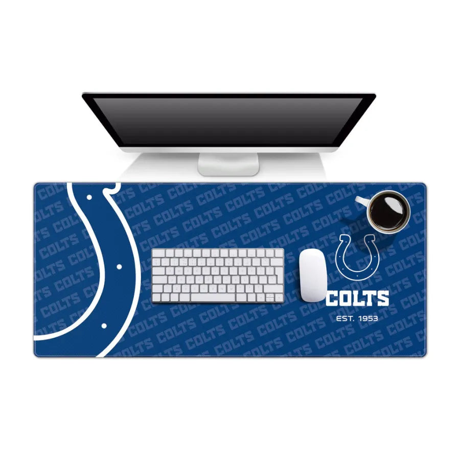 LIMITED EDITION - NEW CUSTOMIZED NFL17 IDC INDIANAPOLIS COLTS MOUSE MAT