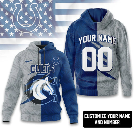 LIMITED EDITION - NEW CUSTOMIZED NFL17 IDC INDIANAPOLIS COLTS T-SHIRT, HOODIE, ZIP HOODIE