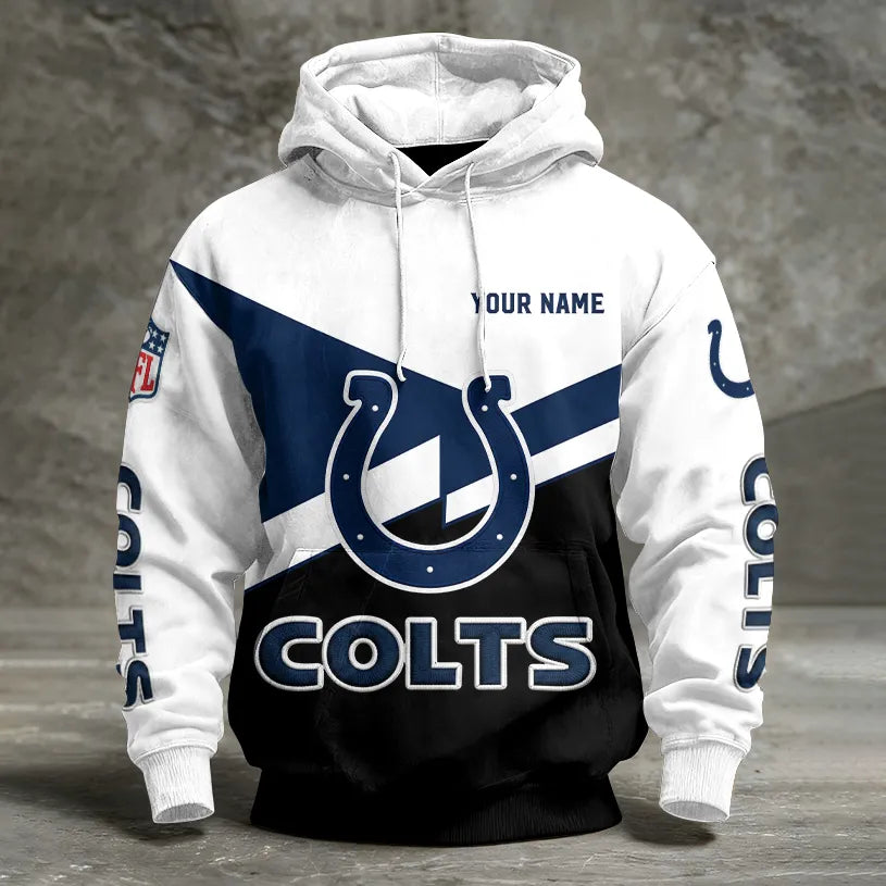 LIMITED EDITION - NEW CUSTOMIZED NFL17 IDC INDIANAPOLIS COLTS UNISEX T-SHIRT, POLO, HOODIE & JACKETS