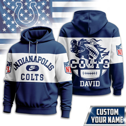 LIMITED EDITION - NEW CUSTOMIZED NFL17 IDC INDIANAPOLIS COLTS T-SHIRT, HOODIE, ZIP HOODIE