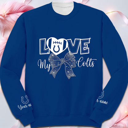 LIMITED EDITION - NEW CUSTOMIZED NFL17 IDC INDIANAPOLIS COLTS UNISEX T-SHIRT, POLO, HOODIE & JACKETS