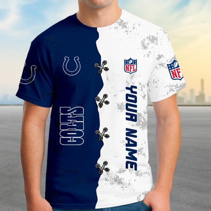 LIMITED EDITION - NEW CUSTOMIZED NFL17 IDC INDIANAPOLIS COLTS UNISEX T-SHIRT, POLO, HOODIE & JACKETS
