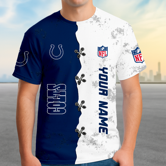 LIMITED EDITION - NEW CUSTOMIZED NFL17 IDC INDIANAPOLIS COLTS UNISEX T-SHIRT, POLO, HOODIE & JACKETS