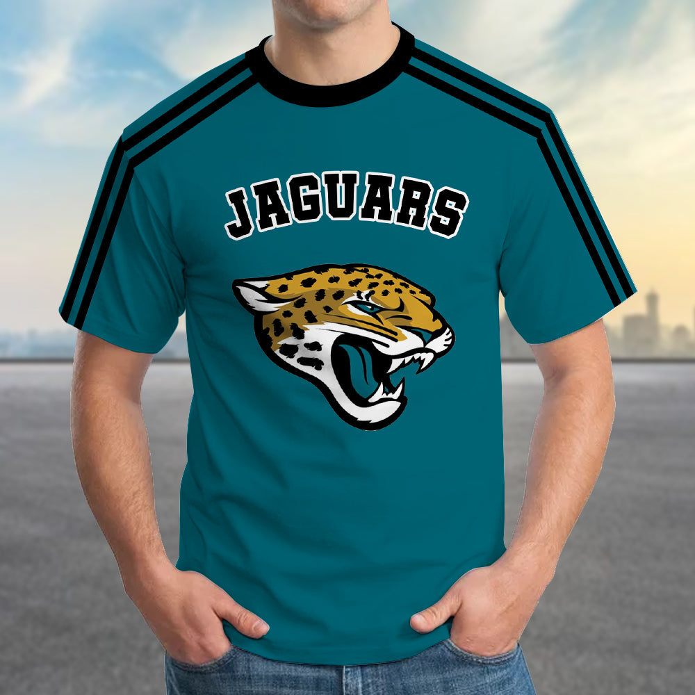 LIMITED EDITION - NEW PREMIUM NFL30 JSJ JACKSONVILLE JAGUARS UNISEX T-SHIRT