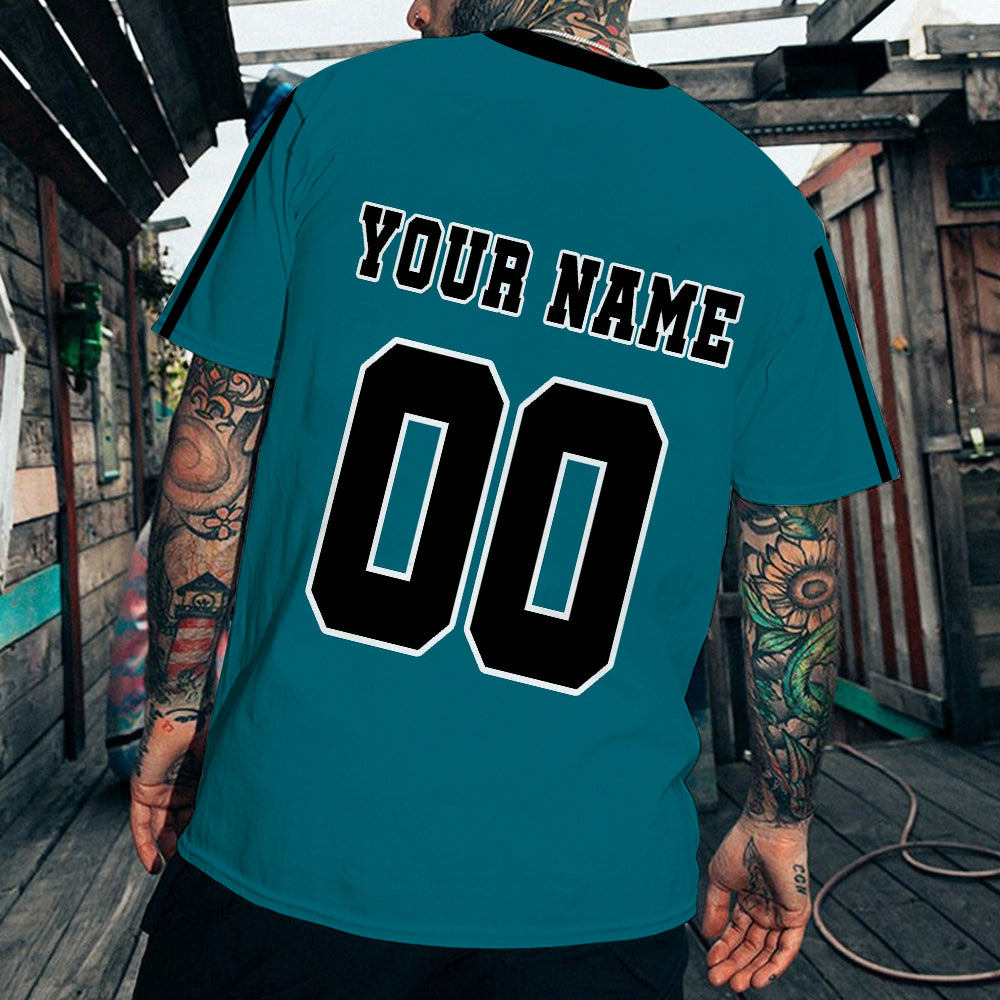 LIMITED EDITION - NEW PREMIUM NFL30 JSJ JACKSONVILLE JAGUARS UNISEX T-SHIRT