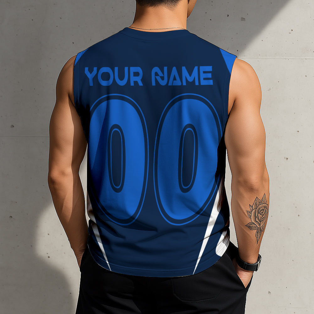 LIMITED EDITION - NEW CUSTOMIZED NHL21 WPJ WINNIPEG JETS TANK TOP & GYM SHIRT