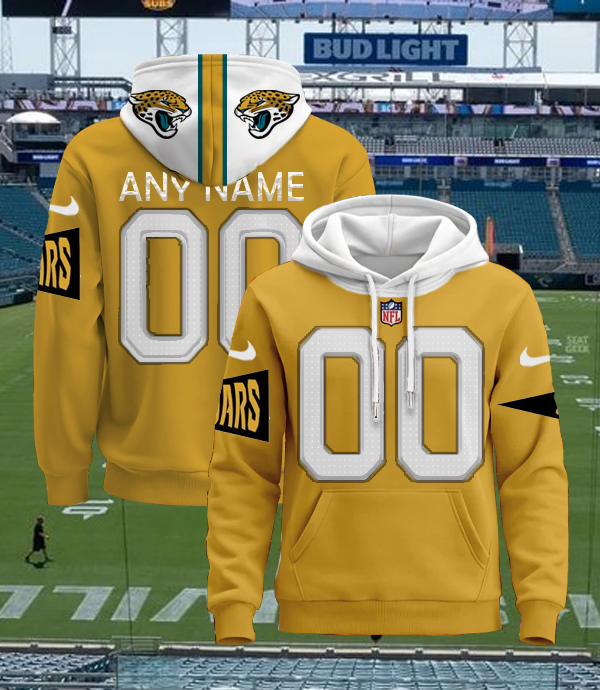 LIMITED EDITION - NEW CUSTOMIZED NFL30 JSJ JACKSONVILLE JAGUARS UNISEX T-SHIRT, POLO, HOODIE & JACKETS