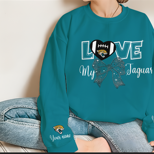 LIMITED EDITION - NEW CUSTOMIZED NFL30 JSJ JACKSONVILLE JAGUARS UNISEX T-SHIRT, POLO, HOODIE & JACKETS