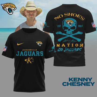 LIMITED EDITION - NEW CUSTOMIZED NFL30 JSJ JACKSONVILLE JAGUARS T-SHIRT | MULTIPLE COLORS AVAILABLE