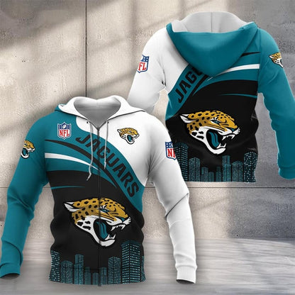 LIMITED EDITION - NEW CUSTOMIZED NFL30 JSJ JACKSONVILLE JAGUARS UNISEX T-SHIRT, POLO, HOODIE & JACKETS