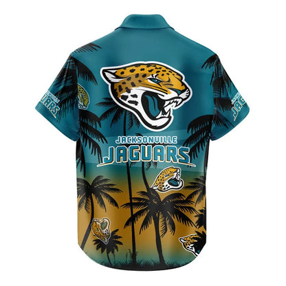 LIMITED EDITION - NEW CUSTOMIZED NFL30 JSJ JACKSONVILLE JAGUARS UNISEX HAWAIIAN SHIRT & SHORTS SET