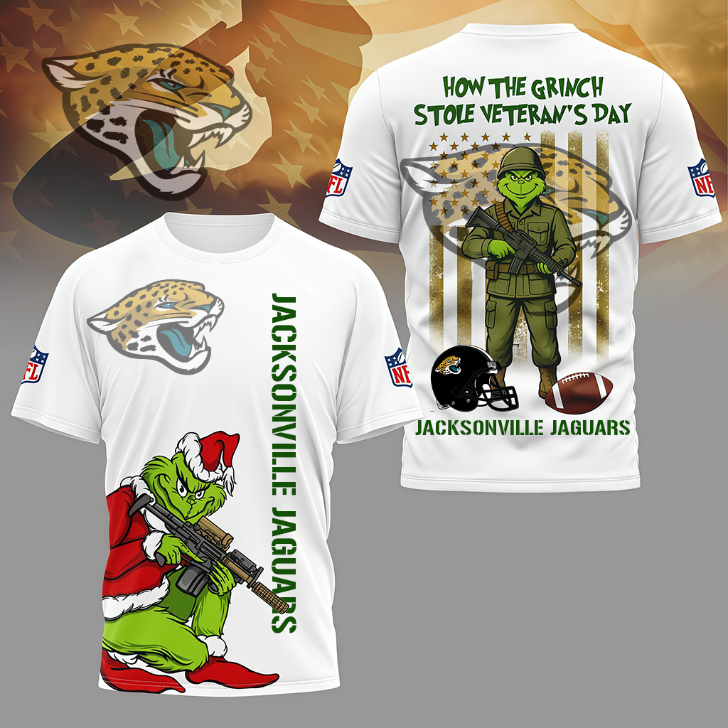 LIMITED EDITION - NEW CUSTOMIZED NFL30 JSJ JACKSONVILLE JAGUARS 3D SHIRT