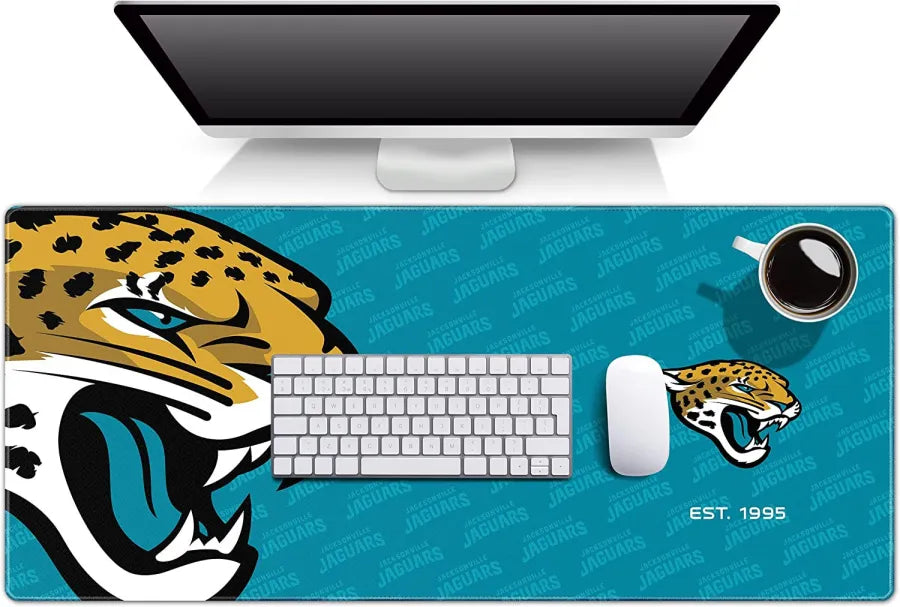 LIMITED EDITION - NEW CUSTOMIZED NFL30 JSJ JACKSONVILLE JAGUARS MOUSE MAT